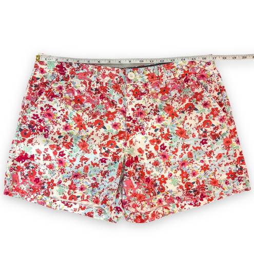 Krass&co GH Bass & . Colorful Floral Cotton Shorts Size 10