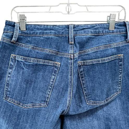 Talbots  High Waist Straight Leg Modern Ankle Denim Jeans Blue Womens Size 4