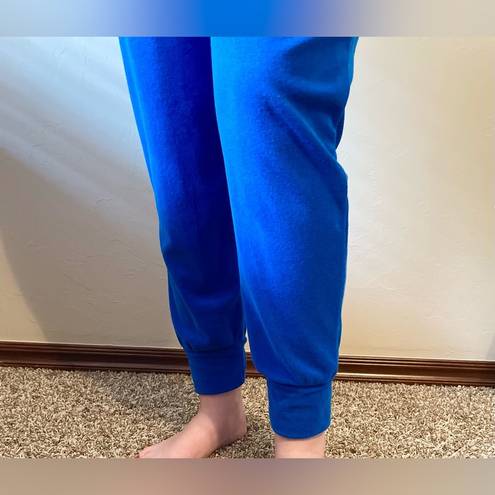 Juicy Couture Y2K Blue Velour Pants | Size Medium