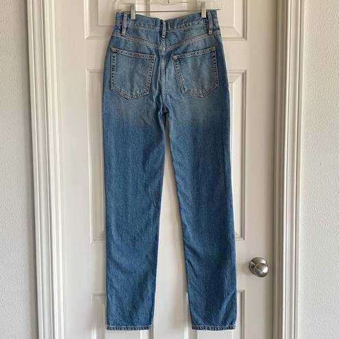 We The Free Free People Medium Wash High Rise Straight Leg Lasso Jeans - Women’s Size 24