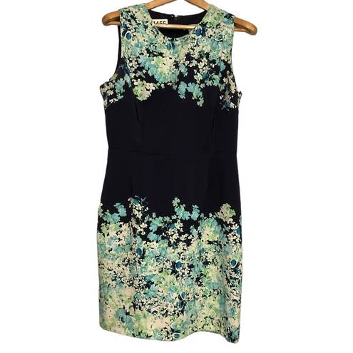 Krass&co New‎ York &  blue with green flower print dress size 12