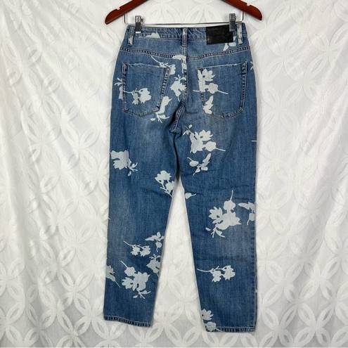 One Teaspoon  Size 27 Havana Awesome Baggies High Waist Straight Leg Jeans