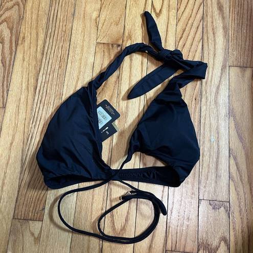 Vix Paula Hermanny  NWT Middle Loop Wrap Halter Bikini Top Size Large