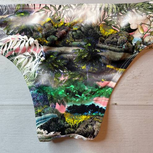 The Bikini Lab NWOT -  - Women’s Tropical Print Bikini Bottom