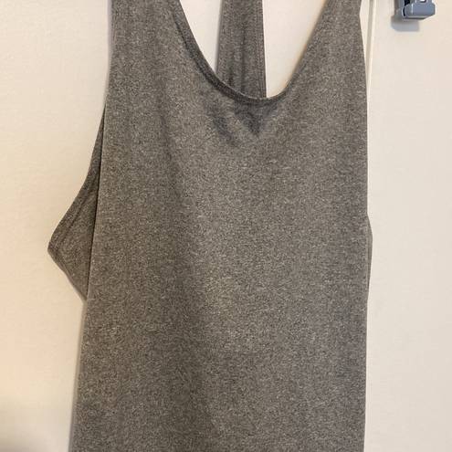 Nike  Dri-Fit “Just Do It” Women’s Size Medium Elastica Gray Tank Top