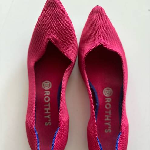 Rothy's  The Point Slip on Pointy Toe Flats Shoes