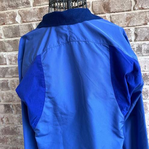 Patagonia  Windbreaker Rain Jacket Unisex Small Blue Stetch Panels  Zippe…