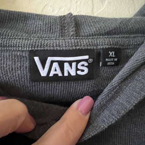 Vans  gray pullover hoodie