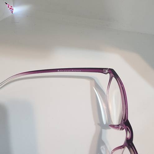 Etienne Aigner  Purple & Clear Prescription Glasses Frames