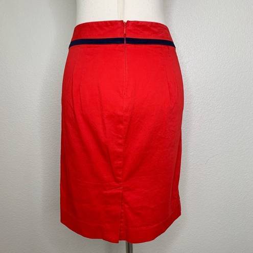 Tommy Hilfiger  Red Pencil Skirt