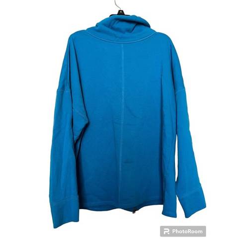 Ruby  Ribbon teal sweatshirt‎ size XXL