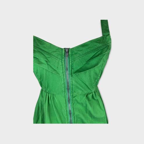 Bebop  Macy's | Empire Dress Full Zip Front Sweetheart Pocket | Size M