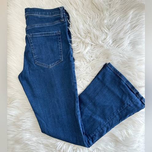 Banana Republic  high rise flare jeans (short)