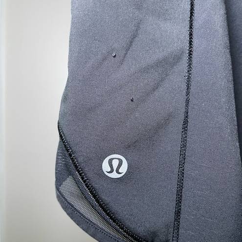 Lululemon Black Hotty Hot Low Rise 4” Short