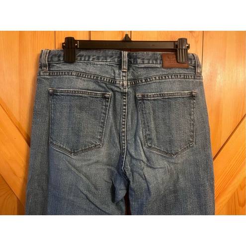 Krass&co LRL Lauren Jeans  Classic Straight Jeans Size 8 Distressed