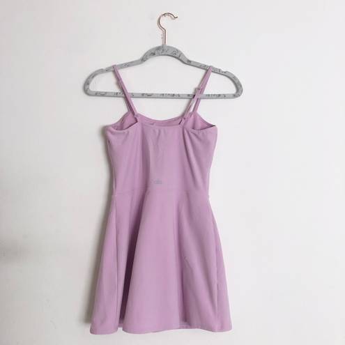 Alo Yoga Alosoft Courtside Tennis Dress Sugarplum Pink S