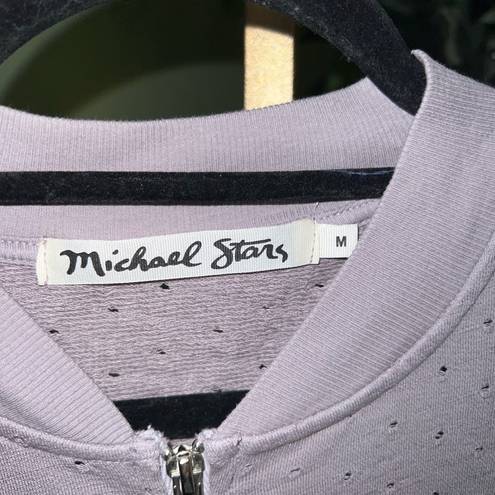 Michael Stars  Terry Bomber Jacket size Medium
