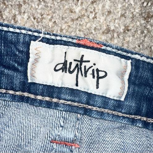 Daytrip  Capricorn High Rise Denim Jean Distressed Jean Shorts!