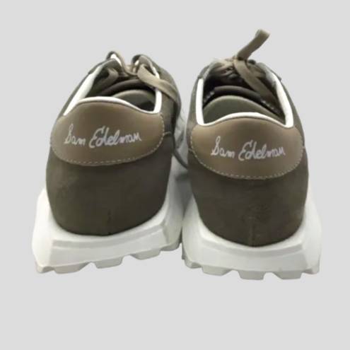 Sam Edelman  Italy Reve Monde  Women’s 9 Leather Suede Chunky  Fashion Sneakers