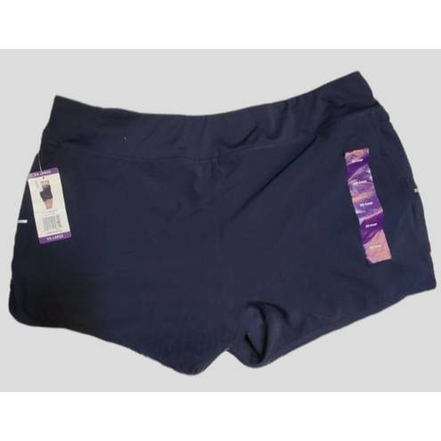 Active Life NWT  Pull On Navy Performance Shorts Size XXL