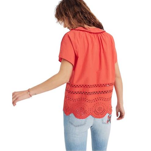 Madewell  Eyelet Angelica Top