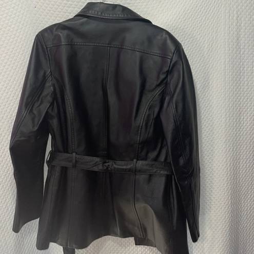 Croft & Barrow  Leather Jacket Size Medium.