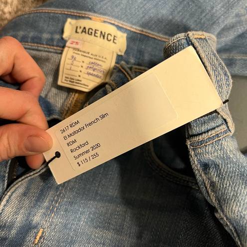 L'Agence El Matador French Slim cropped  Jeans