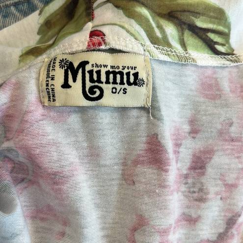 Show Me Your Mumu Show Me Your Mumy Pink Floral Light Robe One Size