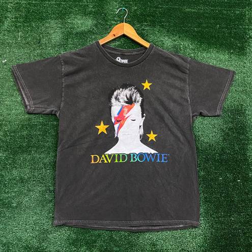 David Bowie Ziggy Stardust Poster Rock Tee L