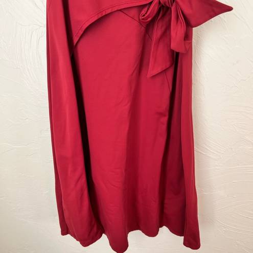 Patagonia  sleeveless maroon wrap dress size XS