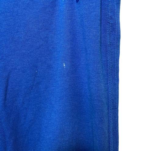 Nike  The Athletic Department Blue Short Sleeve Hoodie & Cropped Joggers Combo S