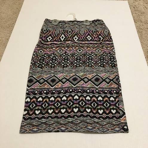 Sans Souci Printed Pencil Skirt size small