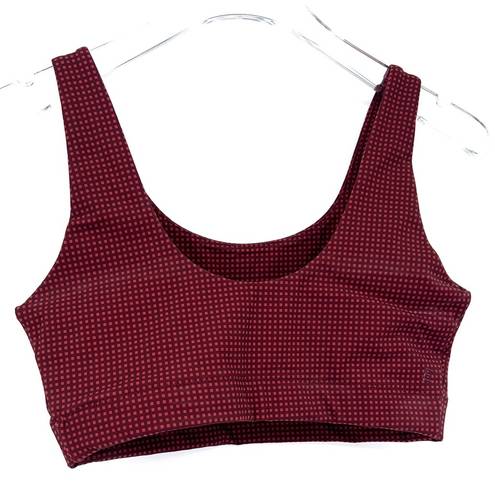 Everlane  Perform Bra in Burnt Orange Dot Pattern Size XS NWOT