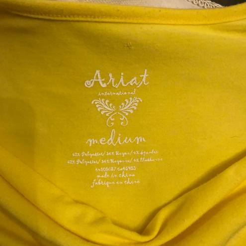 Ariat Women’s Sunflower 🌻 Yellow  Tunic