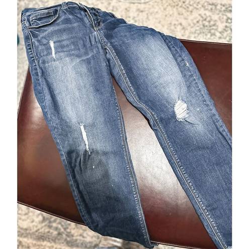 Harper  high rise distressed jeans