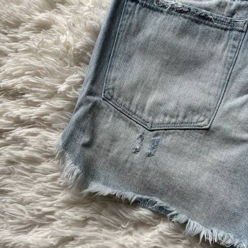 Good American Jean Shorts Light Wash Size 4