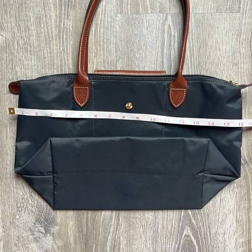 Longchamp  Mini Le Pliage' Handbag gun metal