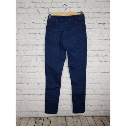 We The Free People Skinny Jeans Size 27 Womens Seam Front Pull On Elastic Waist