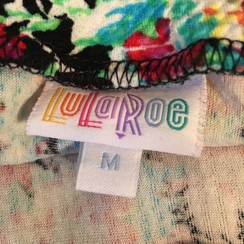 LuLaRoe New!  Black floral fitted skirt