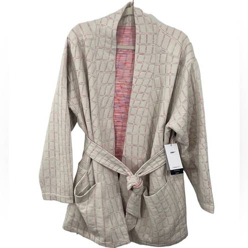 Nike NWT  Yoga Therma-FIT Luxe Plus Size 1X Jacquard Reversible Cardigan Jacket