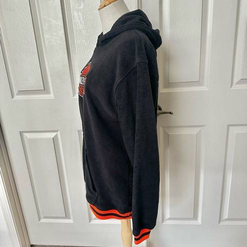 Harley Davidson  black and orange hoodie