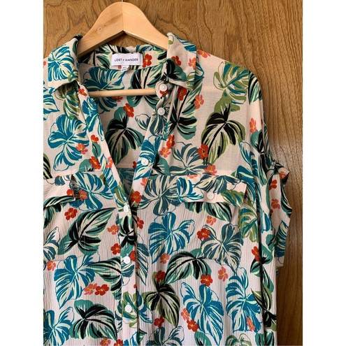 Lost + Wander  Beachly Box Cover Up in Luau on the Beach Size M/L