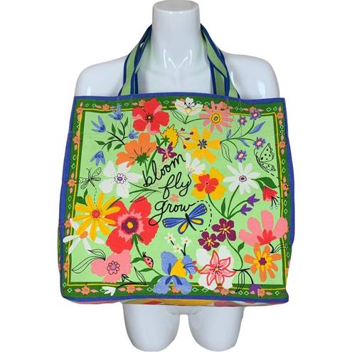 Brighton  In The Garden Blooming Canvas Tote Bag