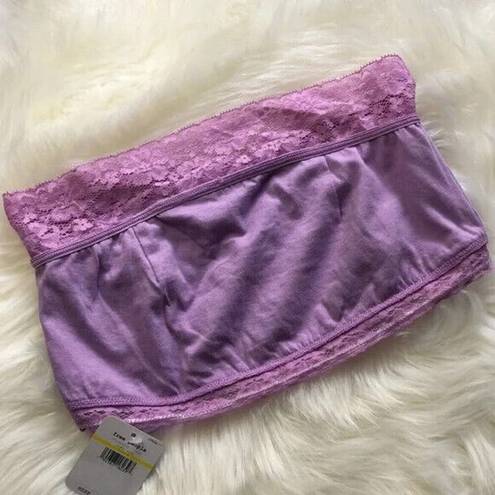 Free People  Lace Bandeau Light Purple