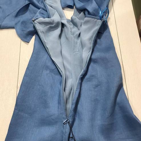 Capulet  Clara Blue One Shoulder Minidress Size XS NWT