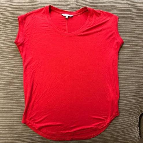 Athleta  Red oversized tank t-shirt size xs