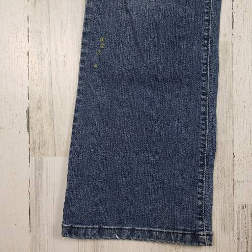 DKNY  Faded Medium Wash Blue Denim Bootcut Jeans Women's Size 8