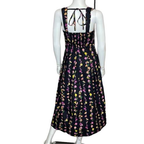 Onyx Banjanan Ophelia Floral Print Dress In Folk Floral  Women’s Sz S