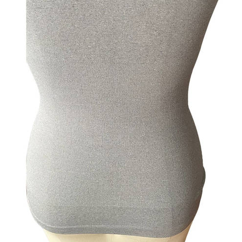 Skinny Girl NWOT ~  Gray Shapewear Seamless Smoother Shaper Cami Tank Top LARGE