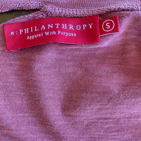 n:philanthropy  Harlow Tee in Picante